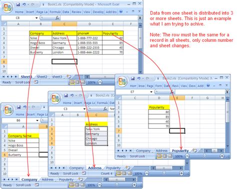 in <b>Excel</b> GUI) everything works fine. . Excel vba multiple sheets